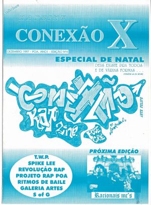 Capa do Fanzine Conexão X - Edição Nº 4 publicada em dezembro de 1997