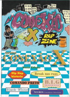 Capa do Fanzine Conexão X - Edição Nº 5 publicada em novembro de 1998